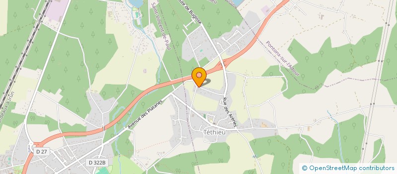 localisation de l'entreprise MADAME ELIANE MEILLAN  TETHIEU