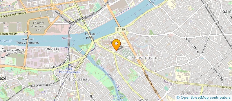 localisation de l'entreprise MADAME ELIANE MENARD à NANTES