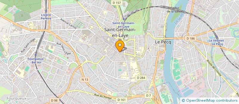 localisation de l'entreprise MADAME ELIANE MICHAUD  SAINT-GERMAIN-EN-LAYE