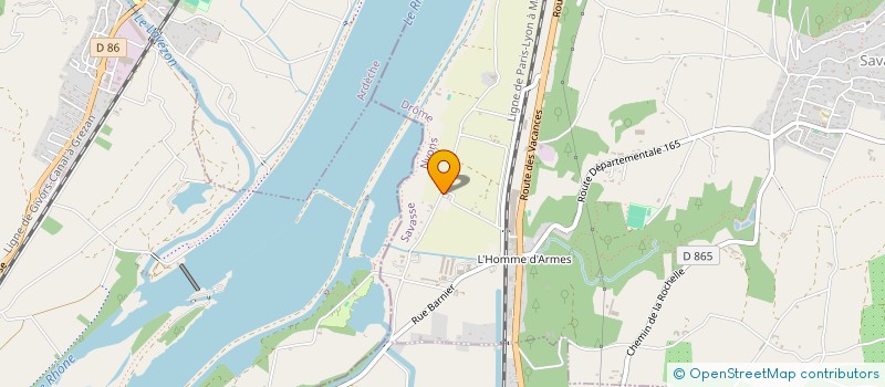 localisation de l'entreprise MADAME ELIANE MONTI  LE LUC