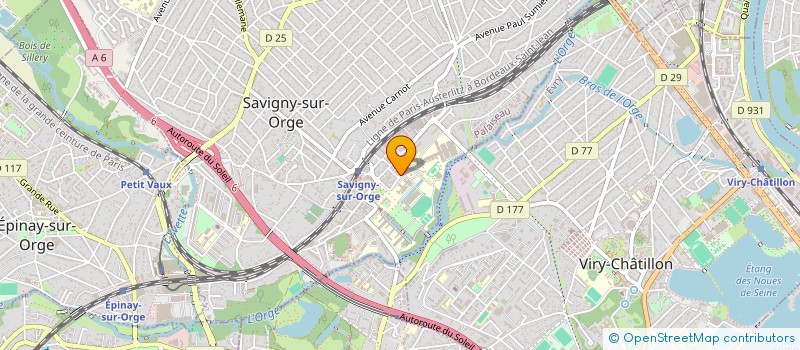localisation de l'entreprise MADAME ELIANE MORAND à SAVIGNY-SUR-ORGE