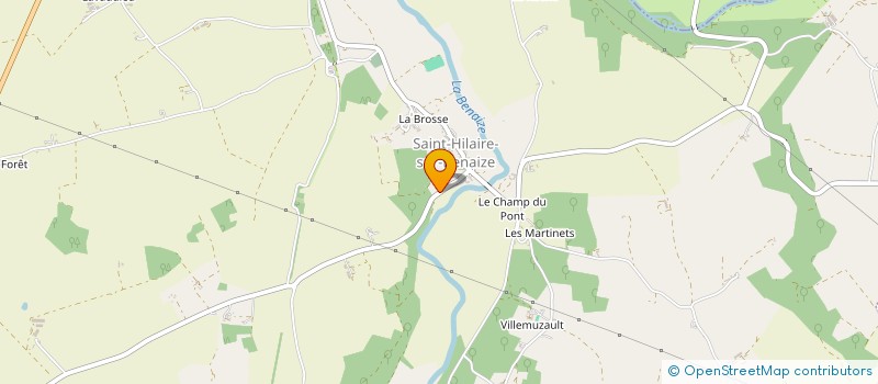localisation de l'entreprise MADAME ELIANE MOUILBET à SAINT-HILAIRE-SUR-BENAIZE