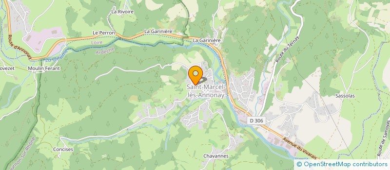 localisation de l'entreprise MADAME ELIANE MOUNIER à SAINT-MARCEL-LES-ANNONAY