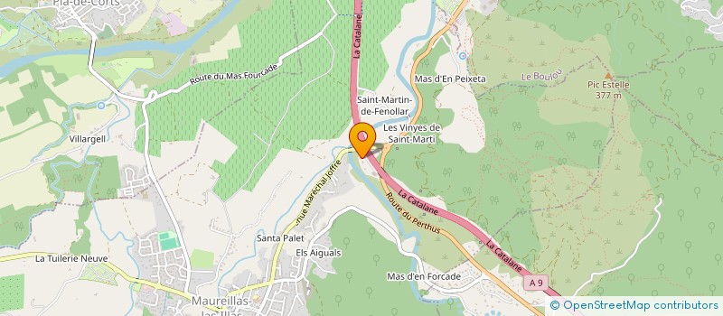 localisation de l'entreprise MADAME ELIANE NOULET  MAUREILLAS-LAS-ILLAS