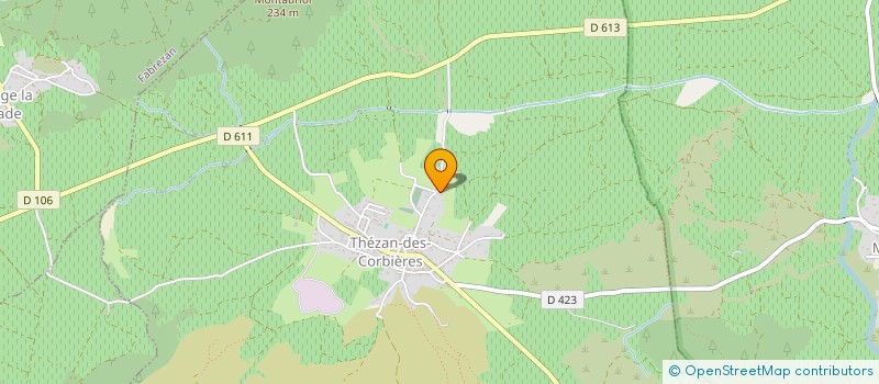 localisation de l'entreprise MADAME ELIANE PENALVER à THEZAN-DES-CORBIERES