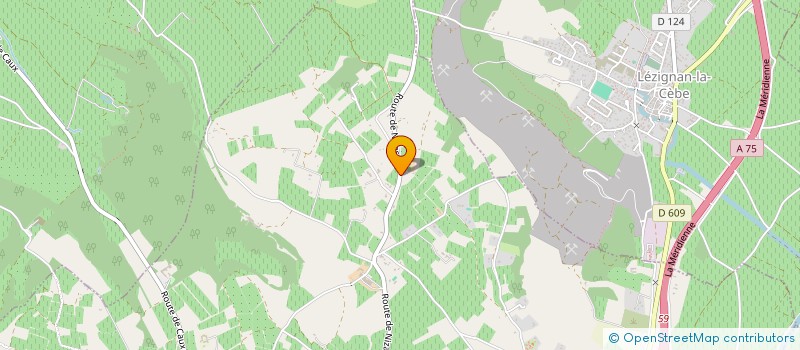 localisation de l'entreprise MADAME ELIANE PEREZ  CARCASSONNE