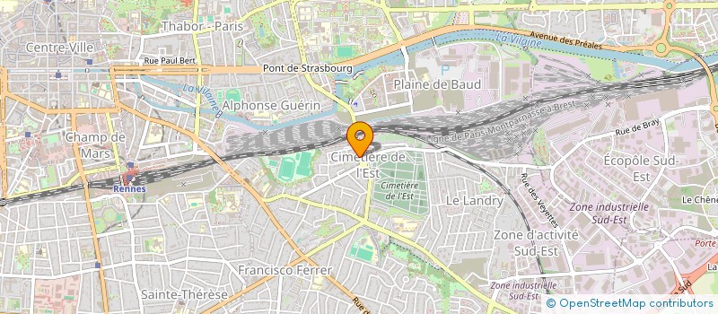 localisation de l'entreprise MADAME ELIANE PICHOT  RENNES