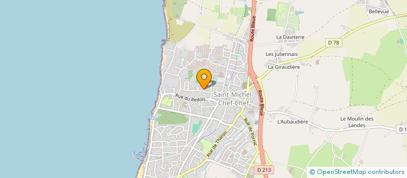 localisation de l'entreprise MADAME ELIANE POULIQUEN à SAINT-MICHEL-CHEF-CHEF