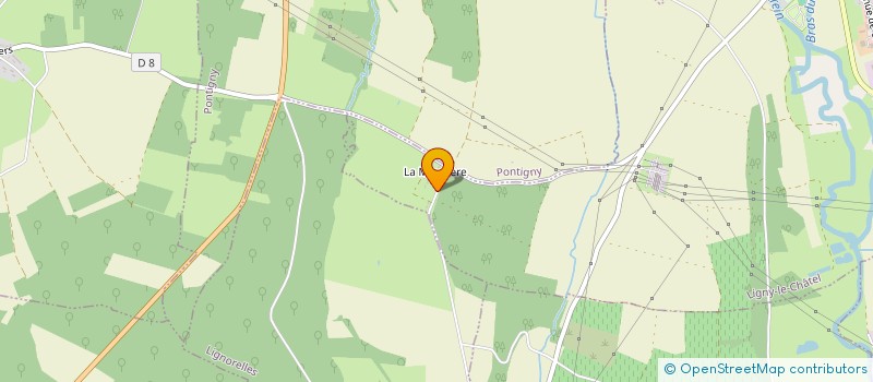 localisation de l'entreprise MADAME ELIANE PRAT  LIGNY-LE-CHATEL