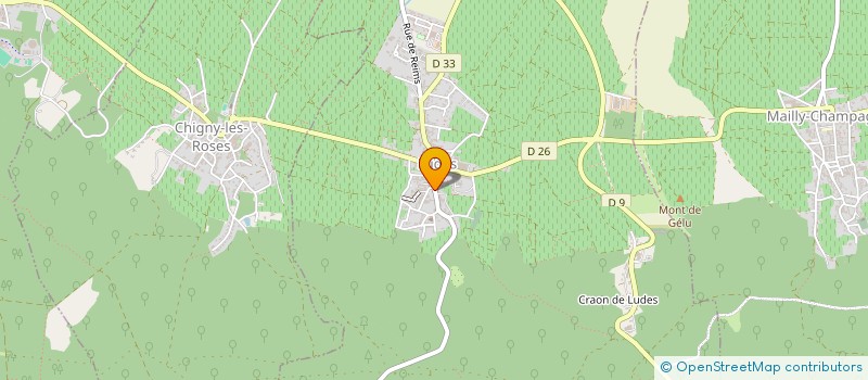 localisation de l'entreprise MADAME ELIANE QUENARDEL  LUDES