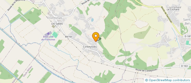 localisation de l'entreprise MADAME ELIANE REDO  FRONTONAS