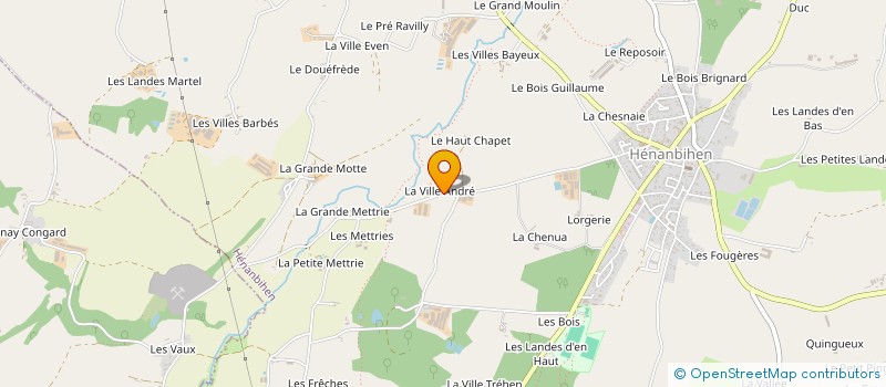 localisation de l'entreprise MADAME ELIANE ROCHEFORT  HENANBIHEN