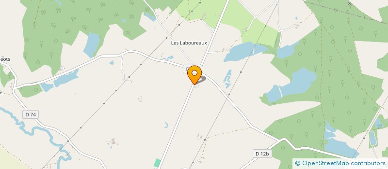 localisation de l'entreprise MADAME ELIANE ROUX à JEU-LES-BOIS