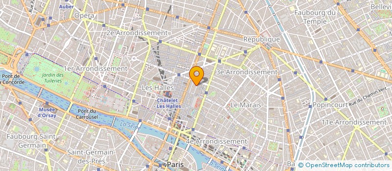 localisation de l'entreprise MADAME ELIANE ROUYER  PARIS