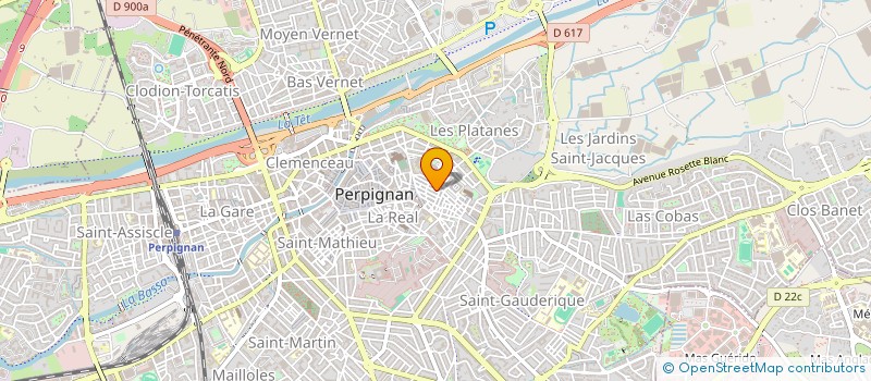 localisation de l'entreprise MADAME ELIANE SALY à PERPIGNAN