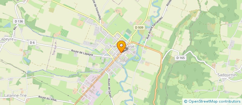 localisation de l'entreprise MADAME ELIANE SIREIX  TRIE-SUR-BAISE