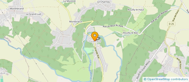 localisation de l'entreprise MADAME ELIANE SOUCHAL  PIERRE-LEVEE