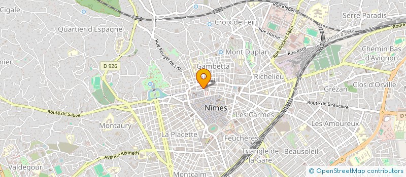localisation de l'entreprise MADAME ELIANE TABET à NIMES