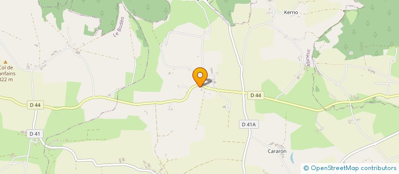 localisation de l'entreprise MADAME ELIANE TACHON  ALLINEUC