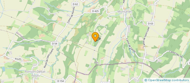 localisation de l'entreprise MADAME ELIANE TERMIS-MARQUET  MONTANER