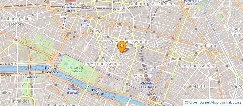 localisation de l'entreprise MADAME ELIANE TESSERAUD  PARIS 2