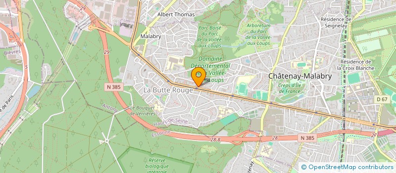 localisation de l'entreprise MADAME ELIANE TONDEREAU à CHATENAY-MALABRY
