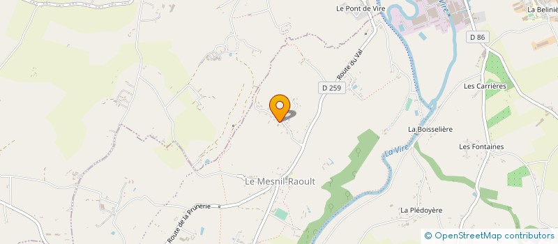 localisation de l'entreprise MADAME ELIANE TOSTAIN à CONDE-SUR-VIRE