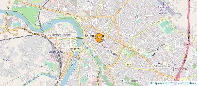 localisation de l'entreprise MADAME ELIANE TREZY  MONTAUBAN