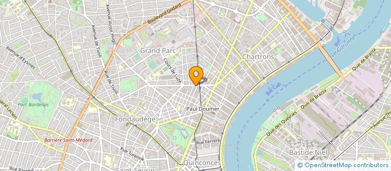 localisation de l'entreprise MADAME ELIANE TRIAT  BORDEAUX