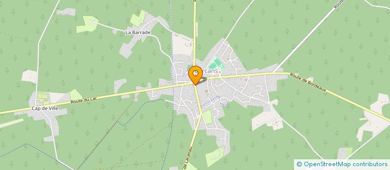localisation de l'entreprise MADAME ELIANE TRIAULAIRE à CARCANS