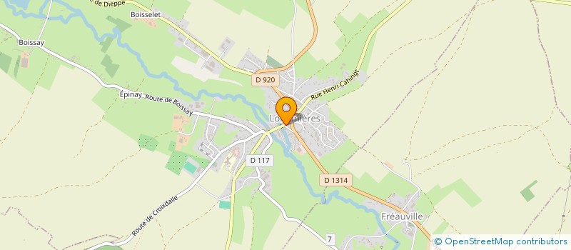 localisation de l'entreprise MADAME ELIANE VADECARD  BAILLEUL-NEUVILLE