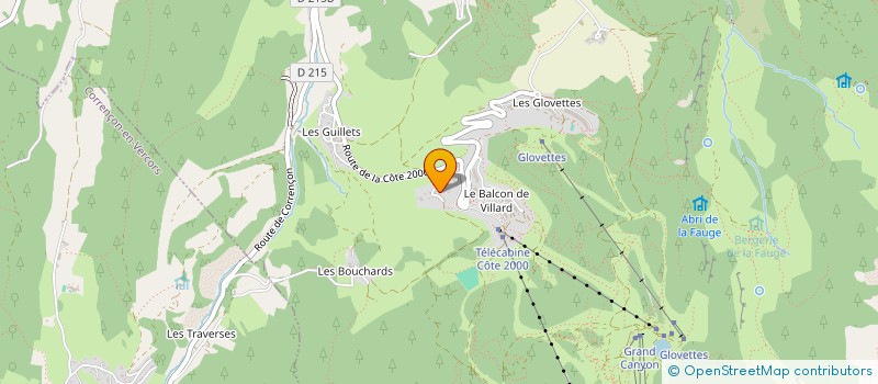 localisation de l'entreprise MADAME ELIANE VASSIEUX  VILLARD-DE-LANS