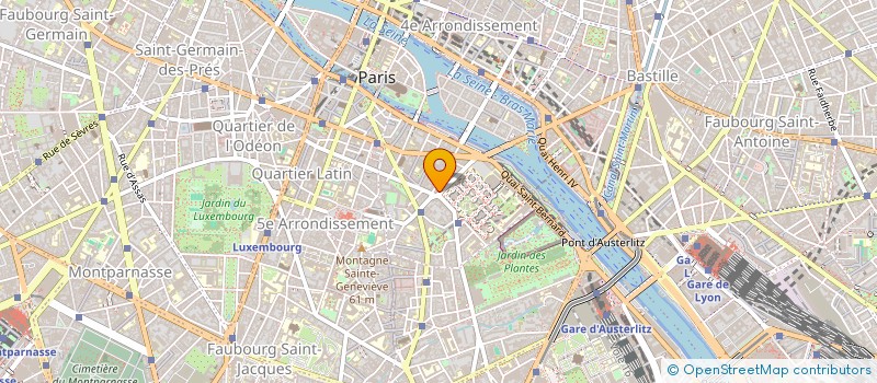 localisation de l'entreprise MADAME ELIANE VERNAY  PARIS