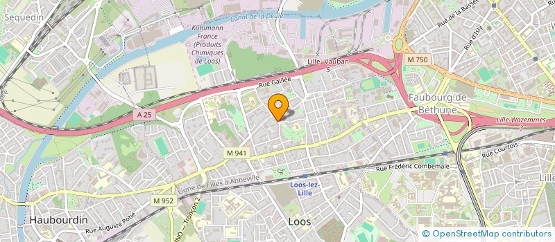 localisation de l'entreprise MADAME ELIANE VIGNERON  LOOS