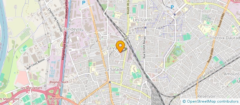 localisation de l'entreprise MADAME ELIANE VIGNERON à TOULOUSE