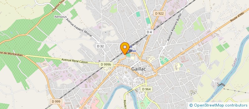 localisation de l'entreprise MADAME ELIANE VILIN à GAILLAC