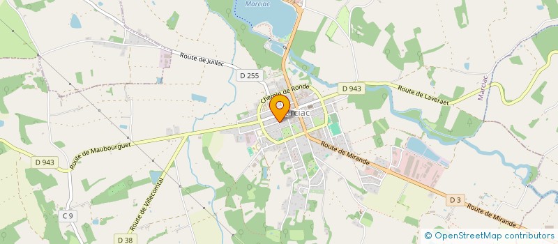 localisation de l'entreprise MADAME ELIANE ZENON  MARCIAC