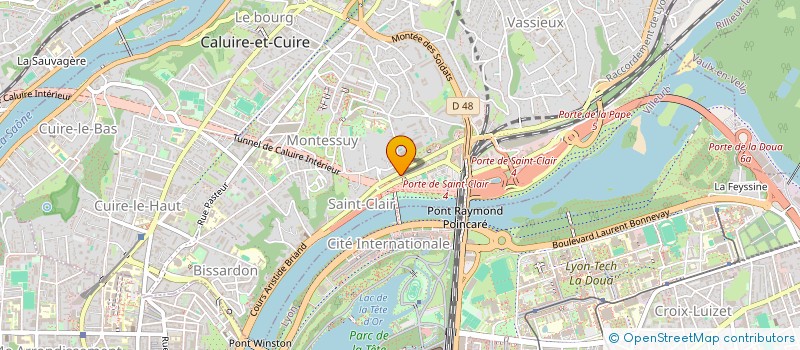 localisation de l'entreprise MADAME ELIANNE LABATTE  CALUIRE-ET-CUIRE