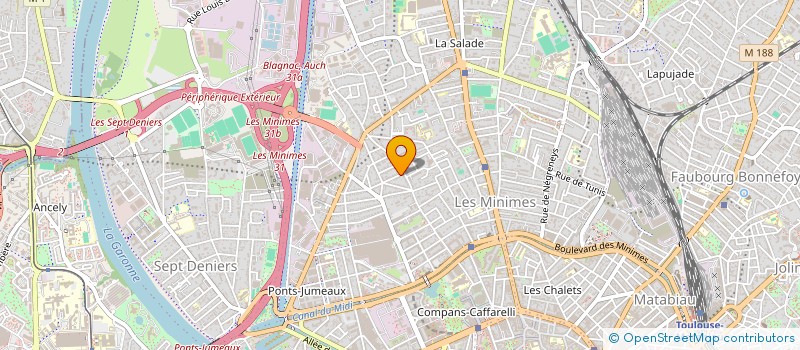 localisation de l'entreprise MADAME ELIASS AMRI à TOULOUSE