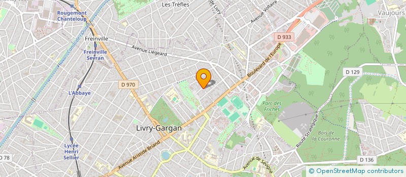 localisation de l'entreprise MADAME ELICIA KANOR  LIVRY-GARGAN