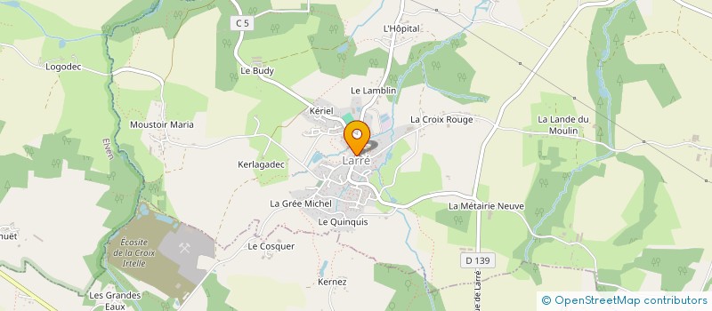 localisation de l'entreprise MADAME ELIE BOZOC  LARRE