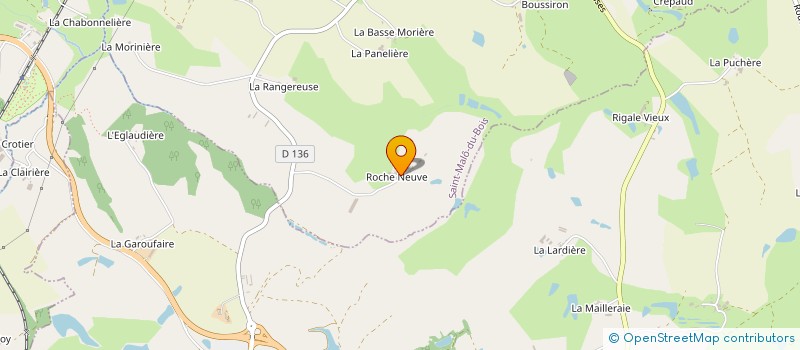 localisation de l'entreprise MADAME ELIE BREJON à SAINT-MALO-DU-BOIS