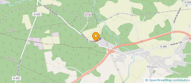 localisation de l'entreprise MADAME ELIE DIMBARRE  BEGAAR