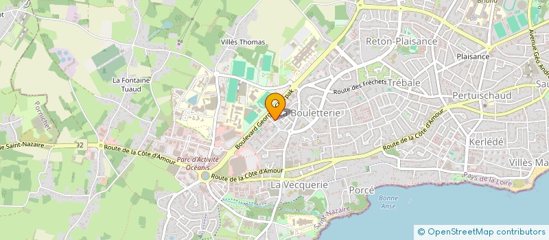 localisation de l'entreprise MADAME ELIENAI DE PAIVA FERREIRA à SAINT-NAZAIRE