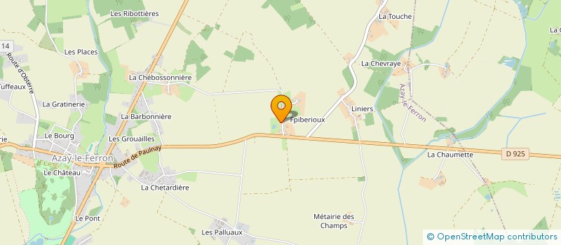 localisation de l'entreprise MADAME ELIETTE ARCHAMBAUD à AZAY-LE-FERRON