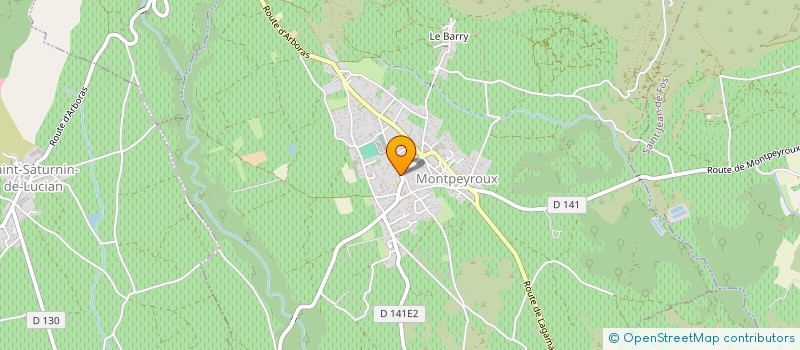 localisation de l'entreprise MADAME ELIETTE BOUGETTE à MONTPEYROUX