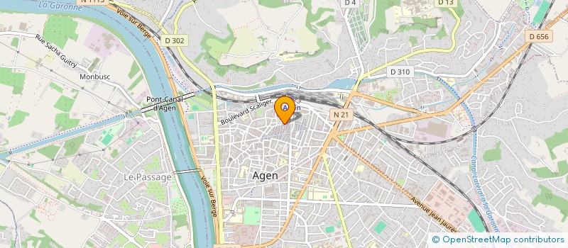 localisation de l'entreprise MADAME ELIETTE CASSOT  AGEN