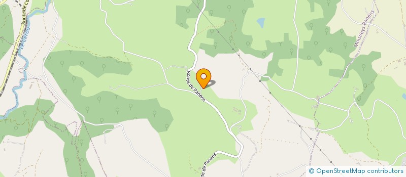 localisation de l'entreprise MADAME ELIETTE CAVAILLE  MOUZIEYS-PANENS