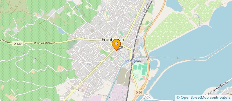 localisation de l'entreprise MADAME ELIETTE GIROLT à FRONTIGNAN