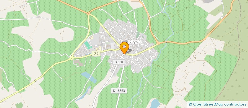 localisation de l'entreprise MADAME ELIETTE JEANTET à VILLEVEYRAC